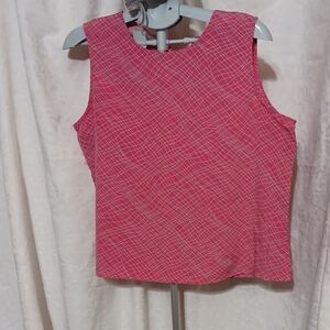 Notations XL Women's Sleeveless Pink To